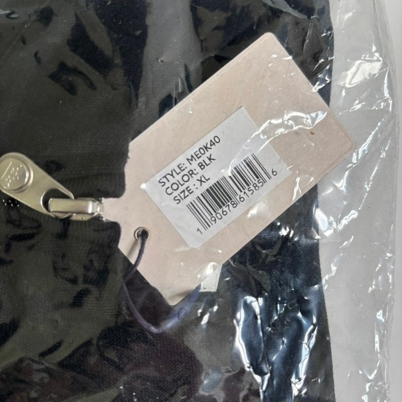 Peter Millar Black Full-Zip Sweater with Gold BU Logo - Picture 3 of 3